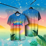 สไตล์ใหม่เสื้อสงกรานต์ เสื้อยืดสงกรานต์ เสื้อผ้าสงกรานต์เสื้อชายหาดฮาวาย2568