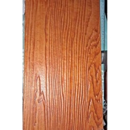 Papan GRC motif serat kayu per 1m x 20cm sudah berwarna coating ( _ b