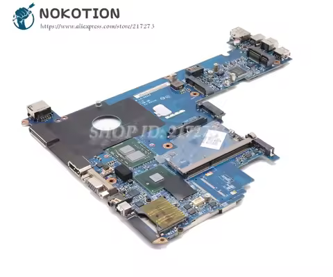 NOKOTION For HP Elitebook 2540P Laptop Motherboard I5-520M/540M CPU GMA HD DDR3 598764-001 KAT10 LA-