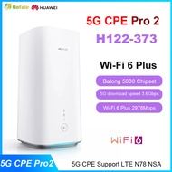 Ready Stock Huawei 5G CPE PRO 2 H122-373Wi-Fi 6 Plus Router 4G 5G Router 3 Prime LTE CAT19 Router B818-263 100% Origin