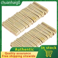 50Pcs Tongs Disposable Cooking Utensils Mini Bamboo Tongs Natural Toast Tongs for Cooking