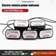 LUCKYSTOREGOODS1 Battery Capacity Indicator  Scooter E-Bike 36V48V60V72V Meter Tester
