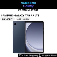 Original Used Samsung Galaxy Tab A9 LTE 4GB RAM + 64GB ROM 8.7 inches Android Tablet Navy Blue