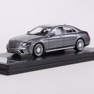 King Model 1: 64 Mercedes-Benz S65 AMG W222 Alloy Car Model Simulation Collection Can Open Door Soun