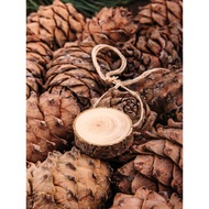 Anasta Xia Mingxiang Cedar Wood Block Pendant Necklace Width Above 3-4cm Incense Diffuser Wood Purif