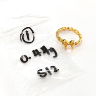 LIVE WingSing 5G MIX 916 Emas Cincin / 5D 916 Fesyen Ring Limited Edition