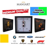 Premium Diecast 3D Framed Includes Car 25 x 25 cm