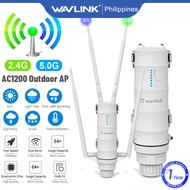 WAVLINK AC1200 Outdoor Weatherproof WiFi Range Extender/Wireless Access Point/mesh mode 2.4G&5Ghz Du