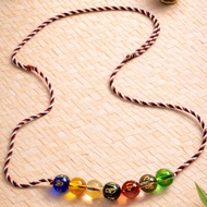 7 ball necklace chakra tibet tridatu traditional bali