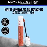 Maybelline Super Stay Matte Ink Liquid Lipstick - 16H Longwear Longlasting, High Pigment, Smudgeproo