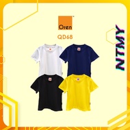 NTMY Oren Sport Quick Dry Children T-Shirt Lightweight Microfiber Crew Neck Kids Size QD68