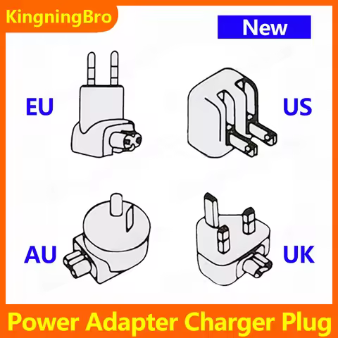New EU US UK AU Plug Adapter 45W 60W 85W 30W 61W 87W 96W Adapter Plug For Macbook Pro Air Magnetic /