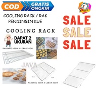 COOLING RACK / RAK PENDINGIN KUE / COOLING RACK 40X30CM / COOLING RACK 30X30CM DAPAT 2 UKURAN