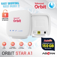 Modem Router Telcomsel Advan Orbit Star A1 4G Wifi Free Quota 150GB