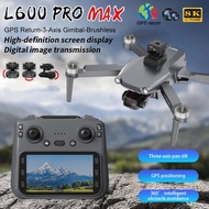 Upgraded L600-1 PRO MAX GPS Drone with Screen 3-Axis Anti-shake Gimbal 8K Aerial HD Cameras EIS Brus