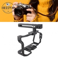 HEEPDD Aluminum Alloy Cold Shoe Mount Camera Cage Secure Lightweight Quick Release Design Mounts for