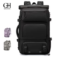 Outdoor Backpack Men's Large-Capacity Travel Leisure Hiking Backpack Duffel Backpack Water Resistant