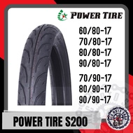 POWER TIRE S200- SPEED ONROAD MOTORCYCLE TIRE / TUBE TYPE - TUBELESS / RIM SIZE 17 / HEAVY DUTY MURANG GULONG - DUNLOP STYLE