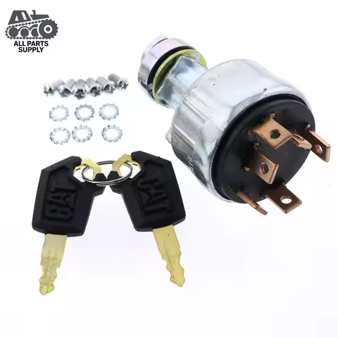 Ignition Switch With 2 key 7Y-3918 For Caterpillar Cat CAT E70B 315BL 307C 318BL