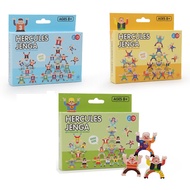 MACRO GIANT Hercules Mini Doll Jenga Multicolor Ball Semicircle Base Digital Clown Small Medium Jeng