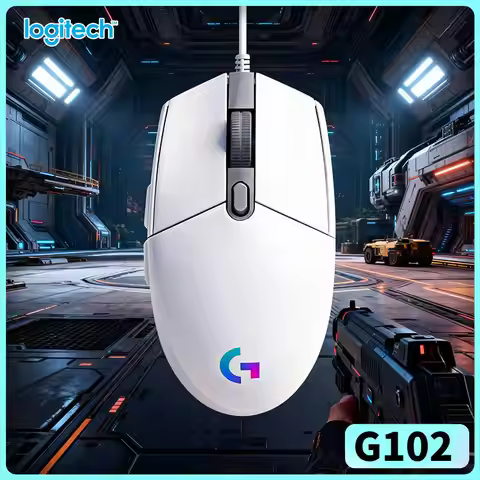Logitech G102 Prodigy Gaming Mouse HERO Precision Sensor 20M Clicks RGB Sync Lightweight Ergonomic B