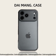 DAIMANG | เคส iPhone 17 Pro สีส้ม กันลายนิ้วมือ ป้องกันการตก ครอบคลุมทั้งเครื่อง