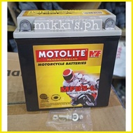 ✸ ☜ motolite motorcycle  battery maintenance free 12V