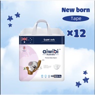 AIWIBI NEWBORN DIAPER-[Tape] Aiwibi Newborn Baby Tape Diapers