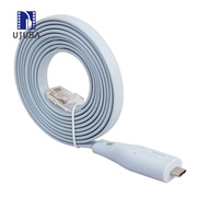 UBC-6ft USB Type C RS232 to RJ45 Adapter Flat Console Cable for Cisco
