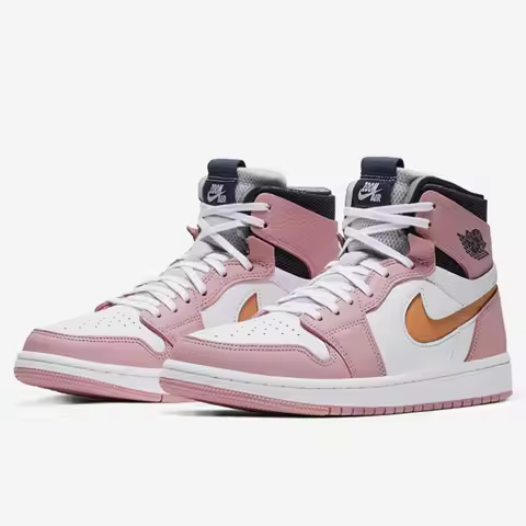 Nike Genuine Air Jordan 1 Zoom Air CMFT Women's High-Top Sneakers CT0979-601