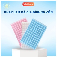 VG_Home 96-Piece Family Ice Tray, 96-Cell Small Square Ice Cube Tray