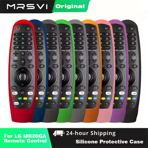 MRSVI Magic Remote Cover for LG AN-MR600 MR650 MR18BA MR19BA MR20GA – Soft Skin for Smart OLED TV Re