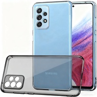 For Samsung Galaxy A32 5G 6.5 inch SM-A326B A326BDS Silky Smooth Soft Smoky Black Translucent Silico