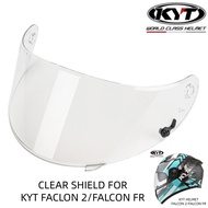 KYT FALCON 2 Helmet Lens FALCON FR Helmet Dedicated Lens Multiple Colors Available