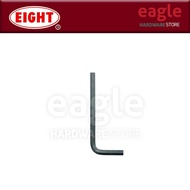 Eight  001-9/16" Black Standard Length Hex Key Wrench