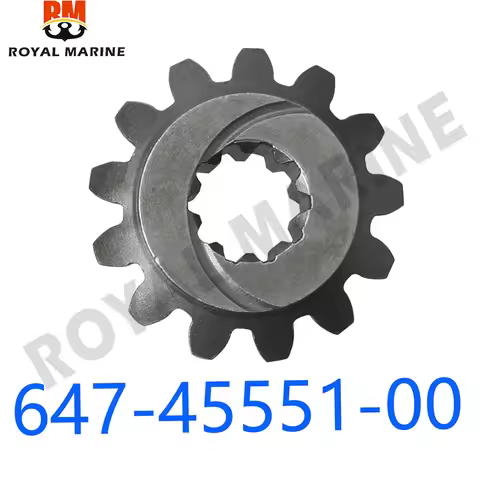 647-45551 PINION GEAR For Yamaha Outboard Engine 8HP 8A 8B ,Teeth 13T ;647-45551-00