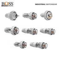 Straight Plug BOSS IP56 3 pin BS/3 Pin/4 Pin/5 Pin - B56P210/313/320/332/420/432/440/520/532/550