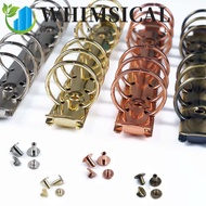 WHIMSICAL Spiral Rings Binder Clip A5 A6 A7 File Folder Clip Notebook Metal File Folder Refillable