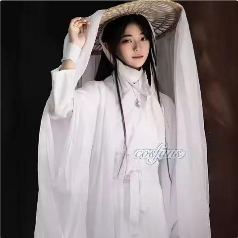 Xie Lian cosplay costume anime Tian Guanci Fu Xie Lian full set of male and female white Halloween p