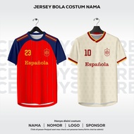 Sp4ny0l National Team Football Jersey Custom Name and Number