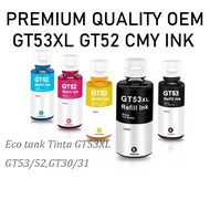 PREMIUM COMPATIBLE OEM HP GT53XL GT53 GT52 GT51 refill ink Compatible GT Series For GT5810 GT5820 HP