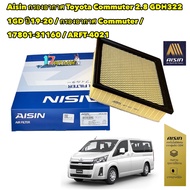 กรองอากาศ Toyota Commuter 2.8 GDH322 1GD ปี19-20 / กรองอากาศ Commuter / 17801-31160 /AISIN ARFT-4021