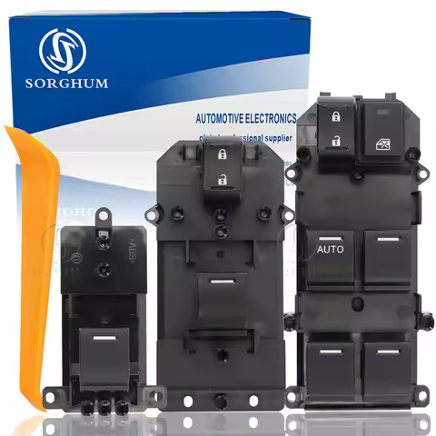SORGHUM 35750-TB0-H01 35760-TBO-H01 35770-TAO-A11 Front Left Rear Window Switch Button For Honda Acc