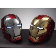 1:1 Free Size IronMan Helmet MK5 Chrome, Matte Silver and Gold
