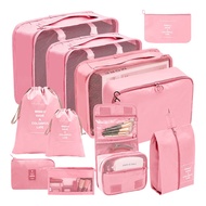 10 PCS Travel Packing Organizers, Luggage Organizers for Suitcase Set, Travel Packing Cubes for Suit