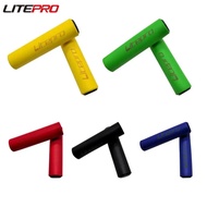 Litepro Folding Bicycle Silicone Rubber Anti-skid Handlebar Grip 412 Mountain Bike Shock Absorbing S