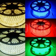 MERAH HIJAU LED Strip Lights 5050 - 100m (Warm White, White, biru, Red, Green, Pink, Ice Blue)