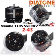 DIATONE Mamba 1105 5500KV 2-4S Brushless Motor for DIATONE GT R239 R249 R249 RC Drone FPV Racing (4P