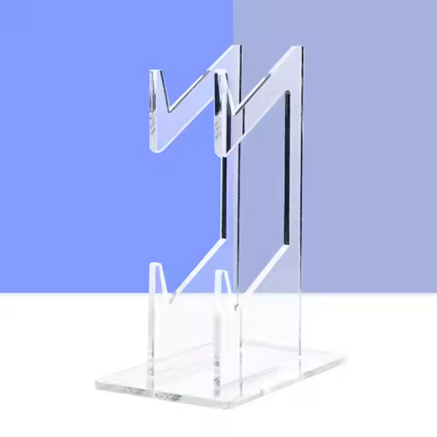 Acrylic Game Controller Holder Space Saving Headset Stand Hanger Storage Rack Gamepad Headset Stand 