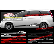 Exora car sticker cutting sticker proton Exora car sticker Exora sticker